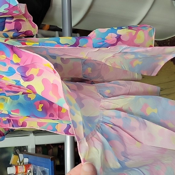 Beach Cover Up for Girls Leopard Swim Bathing Suit Coverup Size OSFM - Picture 8 of 10